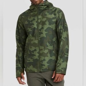 All In Motion Full Zip Raincoat/Camoflauge